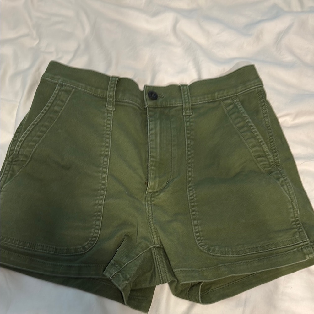 Madewell Green Women's Cargo Shorts